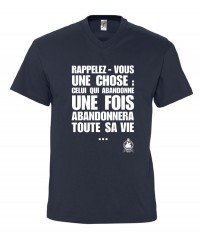 T-shirt "Celui qui abandonne"